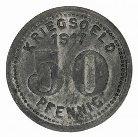 Obrazek dla: 50 fenigów 1917 Elberfeld Nadrenia