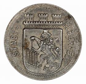 Obrazek 2 dla: 50 fenigów Elberfeld Nadrenia