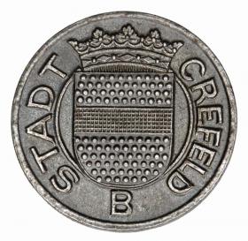 Obrazek 2 dla: 5 fenigów 1918 Crefeld Nadrenia