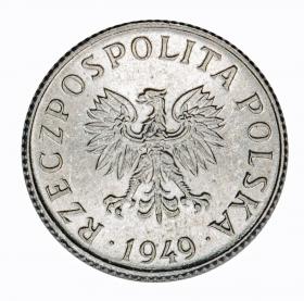 1 grosz 1949 PRL