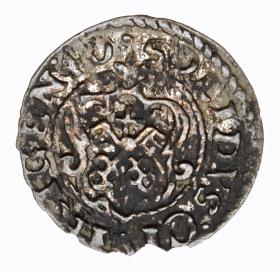 Obrazek 2 dla: Szeląg 1640 Krystyna Waza Ryga