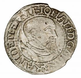 Obrazek dla: Grosz 1545 Jan Kostrzyński Księstwo Krośnieńskie Krosno