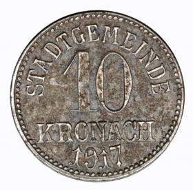 10 fenigów 1917 Kronach Bawaria