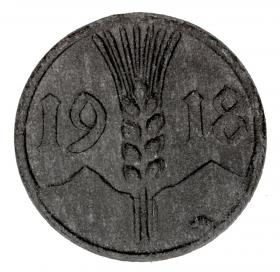 Obrazek 2 dla: 5 fenigów 1918 Traunstein Bawaria