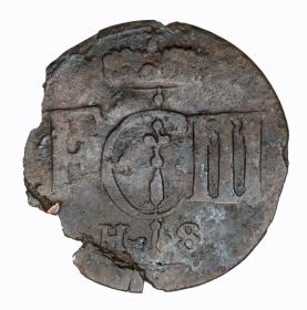 Obrazek dla: Szeląg 1693 Fryderyk I Pruski Prusy Królewiec