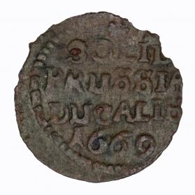 Obrazek dla: Szeląg 1669 Fryderyk Wilhelm I Prusy