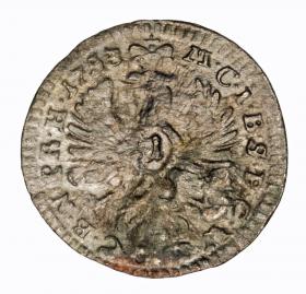 Obrazek 2 dla: 1 krajcar 1753 Fryderyk II Wielki Niemcy Bayeruth