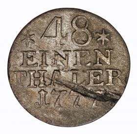Obrazek 2 dla: 1/48 talara 1777 Fryderyk II Wielki Niemcy Berlin