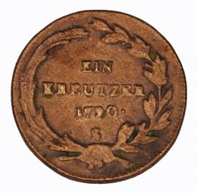 Obrazek dla: 1 krajcar 1790 Józef II Habsburg Austria S