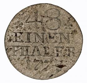 Obrazek 2 dla: 1/48 talara 1777 Fryderyk II Wielki Prusy Berlin