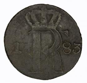 Obrazek dla: 1/24 talara 1783 Fryderyk II Wielki Prusy Berlin