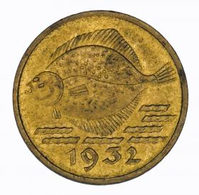 Obrazek 2 dla: 5 fenigów 1932 Wolne Miasto Gdańsk