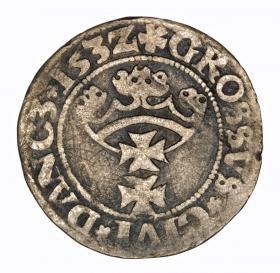 Obrazek 2 dla: Grosz 1532 Zygmunt I Stary Gdańsk