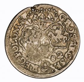 Obrazek 2 dla: Szóstak 1682 Jan III Sobieski Bydgoszcz