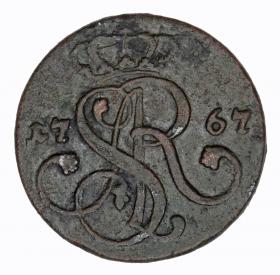 Obrazek dla: Grosz 1767 Stanisław August Poniatowski Kraków