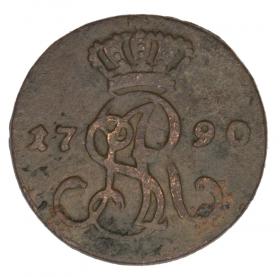 Obrazek dla: Grosz 1790 Stanisław August Poniatowski Warszawa