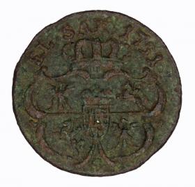 Obrazek 2 dla: Szeląg 1751 August III Gubin S