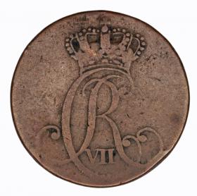 Obrazek dla: 1 deiling 1787 Chrystian VII Oldenburg Szlezwik Holsztyn