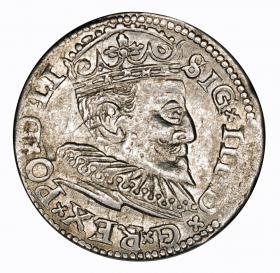 Obrazek dla: Trojak 1594 Zygmunt III Waza Ryga