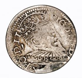 Trojak 1595 Zygmunt III Waza Ryga