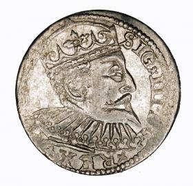 Obrazek dla: Trojak 1598 Zygmunt III Waza Ryga