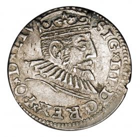 Obrazek dla: Trojak 1593 Zygmunt III Waza Ryga