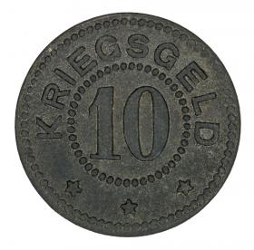 Obrazek 2 dla: 10 fenigów Strzałów Stralsund Pomorze