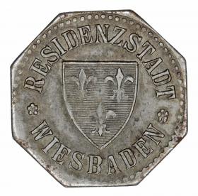 Obrazek dla: 10 fenigów 1917 Wiesbaden Hesja