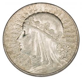 Obrazek dla: 10 złotych 1933 Głowa Kobiety II RP Warszawa