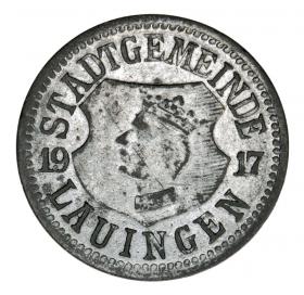 Obrazek dla: 10 fenigów 1917 Lauingen Bawaria