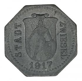 Obrazek dla: 10 fenigów 1917 Zwiesel Bawaria