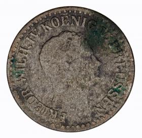 Obrazek dla: 1 grosz srebrny 1846 Fryderyk Wilhelm IV Niemcy Prusy Berlin A