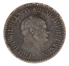 Obrazek dla: 1 grosz srebrny 1855 Fryderyk Wilhelm IV Niemcy Prusy Berlin A