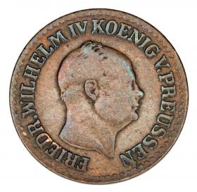 Obrazek dla: 1 grosz srebrny 1857 Fryderyk Wilhelm IV Niemcy Prusy Berlin A