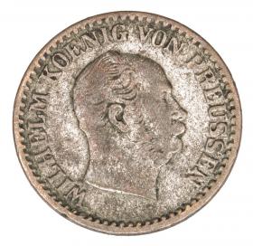 Obrazek dla: 1 grosz srebrny 1863 Wilhelm I Hohenzollern Niemcy Prusy Berlin A