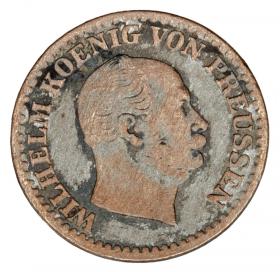 Obrazek dla: 1 grosz srebrny 1869 Wilhelm I Hohenzollern Niemcy Prusy Hanower B