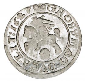 Grosz 1627 Zygmunt III Waza Wilno