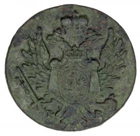 Obrazek 2 dla: 1 grosz 1823 Aleksander I Romanow Królestwo Polskie Warszawa