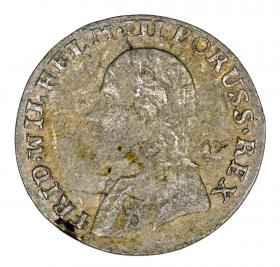 Obrazek dla: 3 grosze 1806 Fryderyk Wilhelm III Niemcy Prusy Brandenburgia Berlin