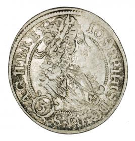 Obrazek dla: 3 krajcary 1710 Józef I Habsburg Wrocław
