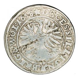 Obrazek 2 dla: 3 krajcary 1668 Jerzy III Ludwik IV Chrystian Księstwo Brzesko Legnicko Wołowskie Brzeg 