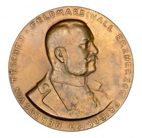 Obrazek dla: Medal 1914 Fryderyk Wilhelm Cieszyński Księstwo Cieszyńskie