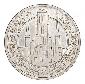 Obrazek dla: 5 guldenów 1923 Wolne Miasto Gdańsk Utrecht