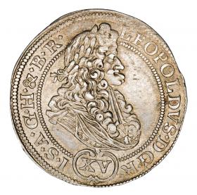 15 krajcarów 1694 Leopold I Habsburg Wrocław
