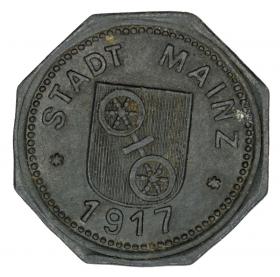 Obrazek dla: 5 fenigów 1917 Mainz Hesja