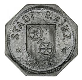 5 fenigów 1917 Mainz Hesja