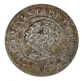 Obrazek dla: 5 fenigów 1917 Coburg Saksonia