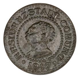 Obrazek dla: 10 fenigów 1917 Coburg Saksonia