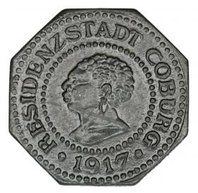 Obrazek dla: 10 fenigów 1917 Coburg Saksonia