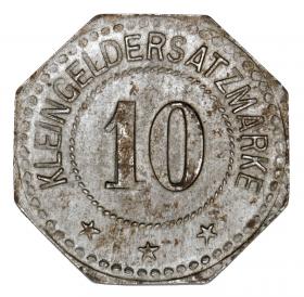 Obrazek 2 dla: 10 fenigów 1917 Coburg Saksonia